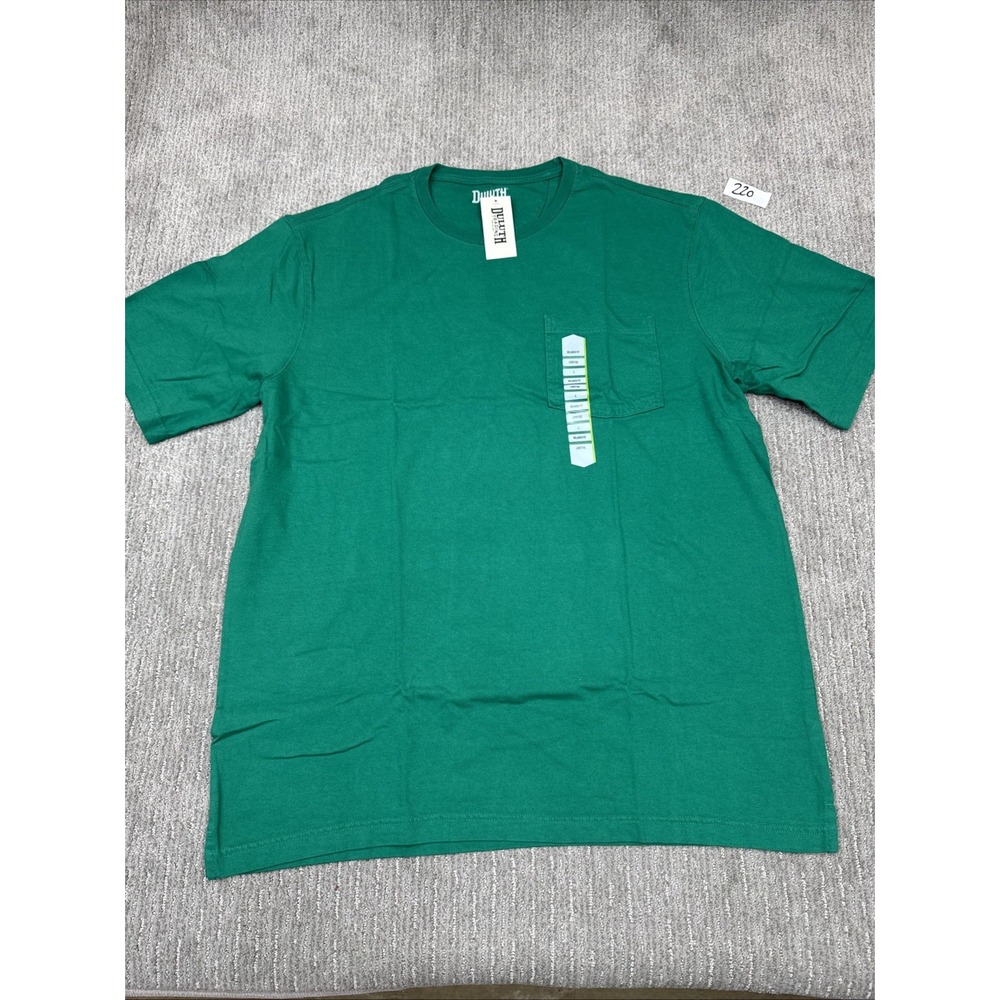 Duluth Size Large Relaxed Fit Long Tail Pocket T-Shirt Color REM #220 - Picture 9 of 11